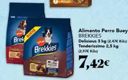 Gadis BREKKIES Alimento Perro Buey oferta