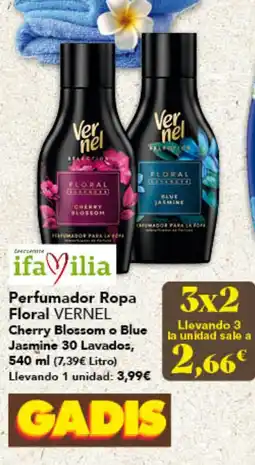 Gadis VERNEL Perfumador Ropa Floral Cherry Blossom o Blue Jasmine oferta
