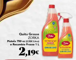 Gadis ZORKA Quita Grasas Pistola o Recambio Frasco oferta