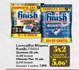 Gadis FINISH Lavavajillas Máquina Pastilla oferta