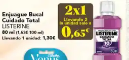 Gadis LISTERINE Enjuague Bucal Cuidado Total oferta