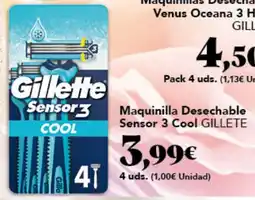Gadis GILLETE Maquinilla Desechable Sensor 3 Cool oferta