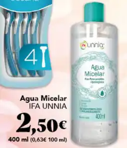 Gadis IFA UNNIA Agua Micelar oferta