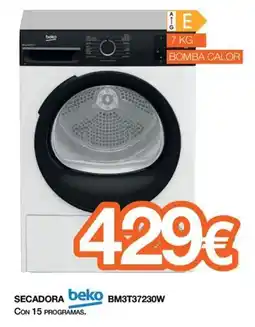 Expert BEKO Secadora bm3t37230w oferta