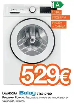 Expert BALAY Lavadora 3ts3107bd oferta
