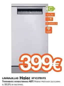 Expert HAIER Lavavajillas xf1c3tb1fx oferta