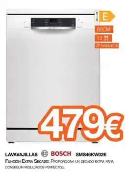 Expert BOSCH Lavavajillas sms46kw02e oferta