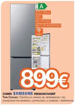 Expert SAMSUNG Combi rb38c607as9ef oferta
