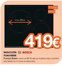 Expert BOSCH Inducción pij631bb5e oferta