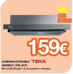 Expert TEKA Campana extraíble oferta