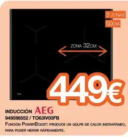 Expert AEG Inducción oferta
