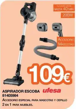 Expert UFESA Aspirador escoba 81405984 oferta