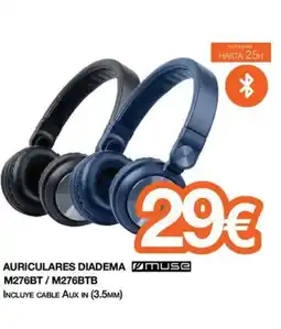Expert MUSE Auriculares diadema m276bt/ m276btb oferta