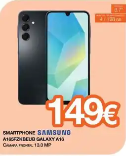 Expert SAMSUNG Smartphone a165fzkbeub galaxy a16 oferta