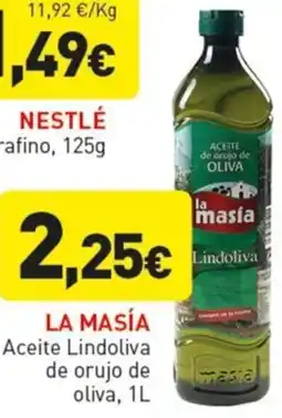 Hiperber LA MASÍA Aceite Lindoliva de orujo de oliva oferta
