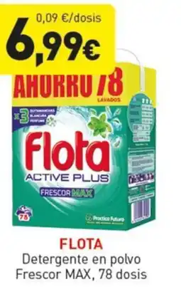 Hiperber FLOTA Detergente en polvo Frescor MAX oferta