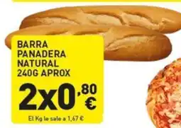 Hiperber Barra panadera natural oferta