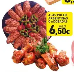Hiperber Alas pollo argentinas o adobadas oferta
