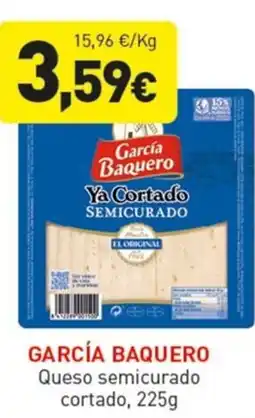 Hiperber GARCÍA BAQUERO Queso semicurado cortado oferta