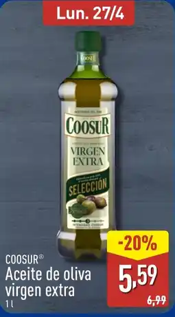 ALDI COOSUR Aceite de oliva virgen extra oferta