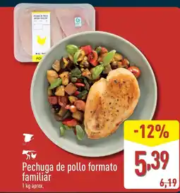 ALDI Pechuga de pollo formato oferta