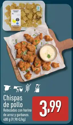 ALDI Chispas de pollo oferta