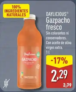 ALDI DAYLICIOUS Gazpacho fresco oferta