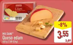 ALDI MILSANI Queso edam oferta