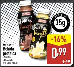 ALDI MILSANI Bebida proteica oferta