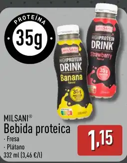 ALDI MILSANI Bebida proteica oferta