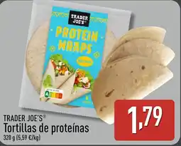 ALDI TRADER JOE'S Tortillas de proteínas oferta