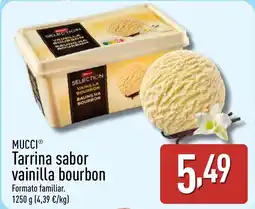 ALDI MUCCI Tarrina sabor vainilla bourbon oferta