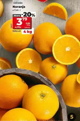 Dia Naranja oferta