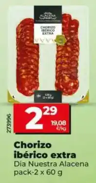 Dia Dia nuestra alacena - chorizo ibérico extra oferta