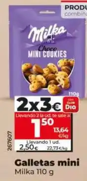Dia Milka - galletas mini oferta