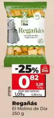 Dia El molino de dia - regañás oferta