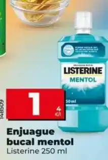 Dia Listerine - enjuague bucal mentol oferta