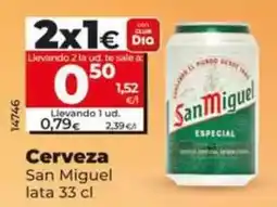 Dia San miguel - cerveza oferta