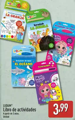 ALDI LUDUM Libro de actividades oferta