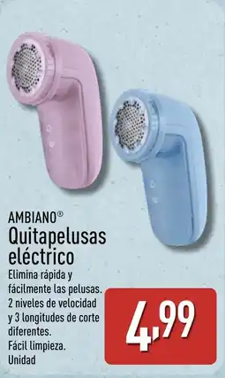 ALDI AMBIANO Quitapelusas eléctrico oferta