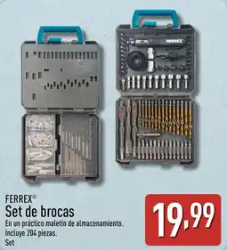 ALDI FERREX Set de brocas oferta