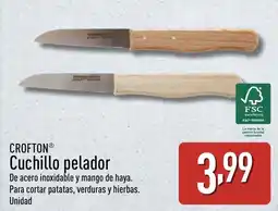 ALDI CROFTON Cuchillo pelador oferta