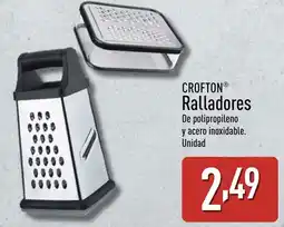 ALDI CROFTON Ralladores oferta