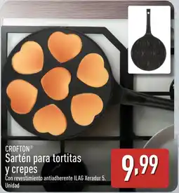 ALDI CROFTON Sartén para tortitas y crepes oferta