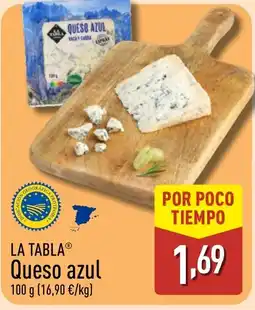 ALDI LA TABLA Queso azul oferta