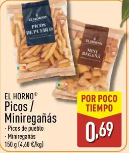 ALDI EL HORNO Picos / Miniregañás oferta