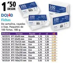 Folder DOHE Fichas oferta