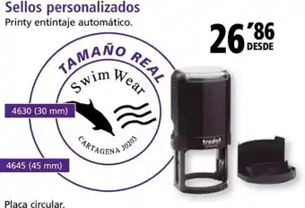 Folder Sellos personalizados oferta