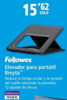 Folder FELLOWES Elevador para portátil Breyta oferta