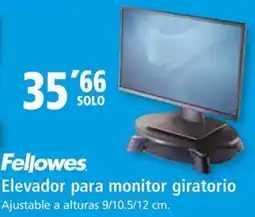 Folder FELLOWES Elevador para monitor giratorio oferta